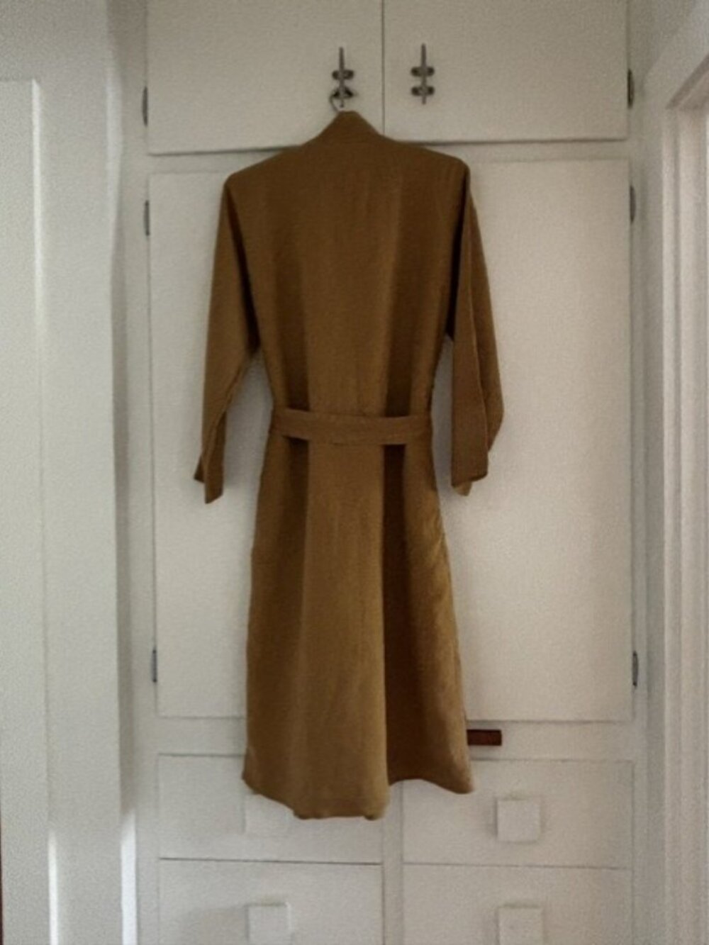 Linen Bathrobe Robe Parachute Home size Small - Picture 2 of 4
